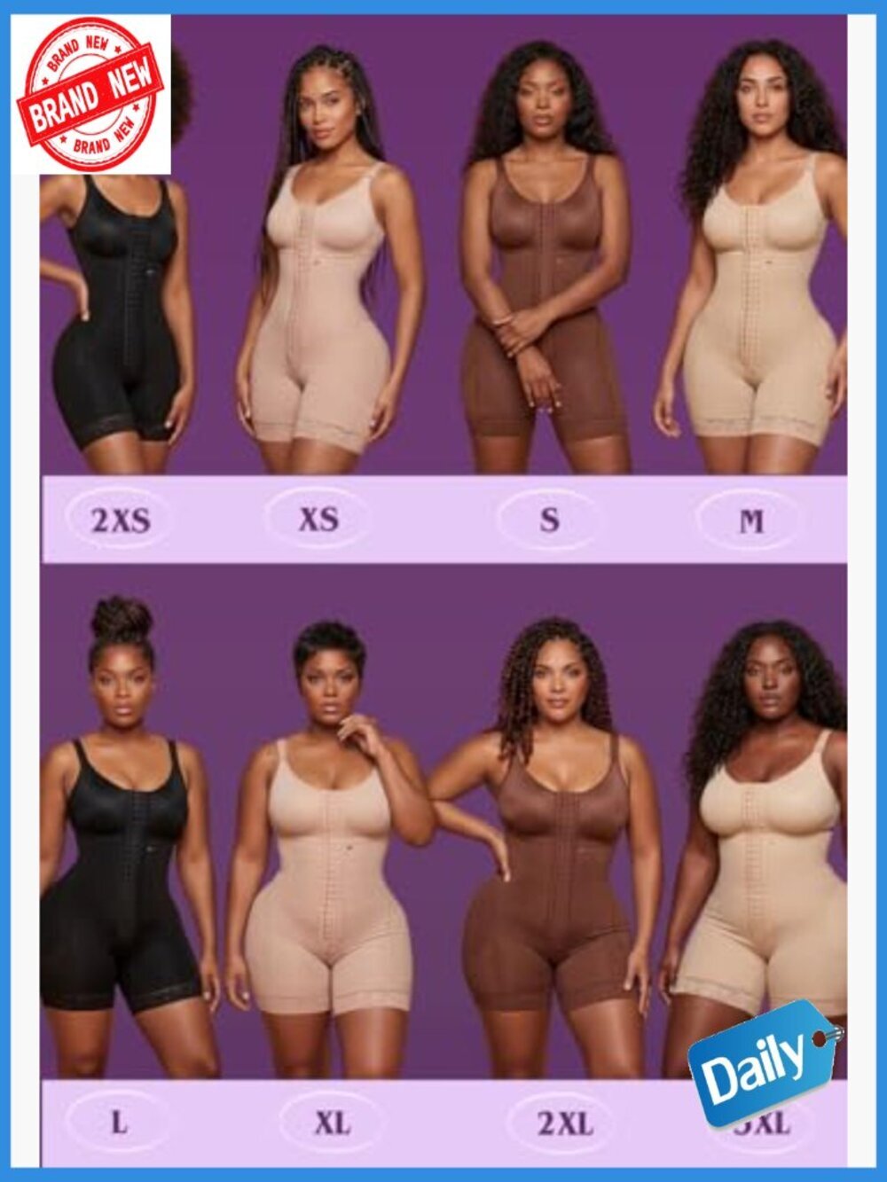 Stage 1 Full Body Faja Shapewear Bodysuit Post Surgery BBL Lipo 360 Tummy - Picture 6 of 7